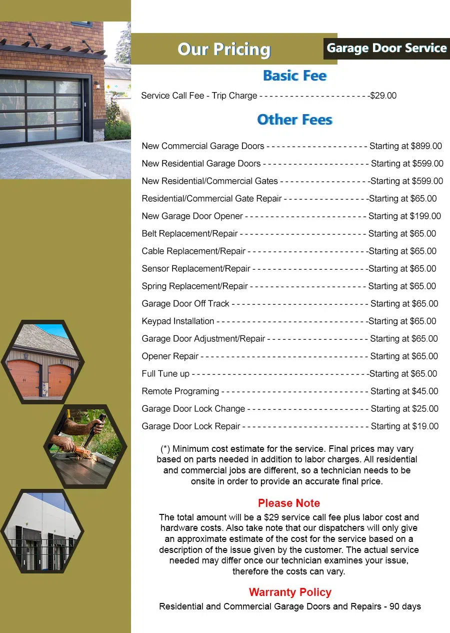 Security Garage Door Repair Service Silver Spring, MD 301-371-2792